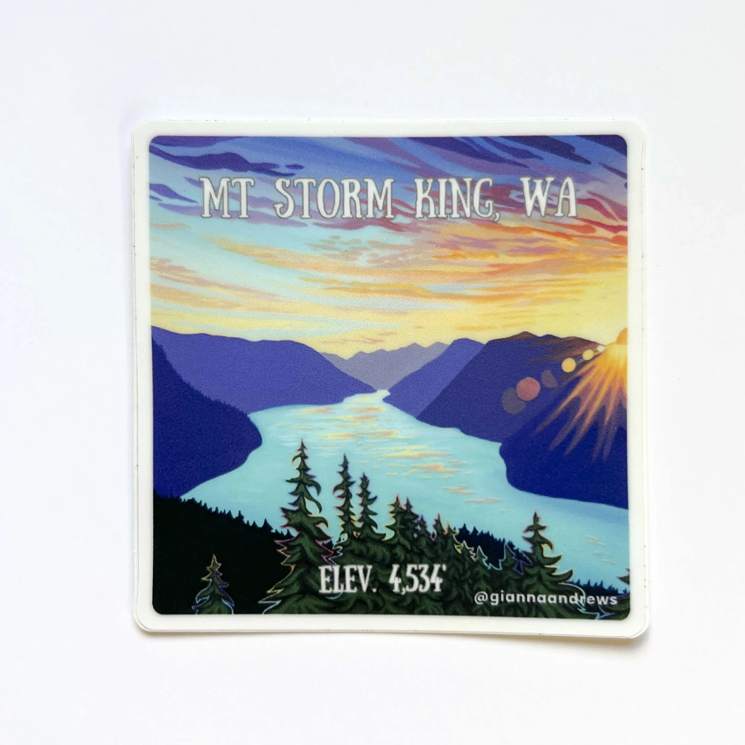 Mt Storm King Sticker
