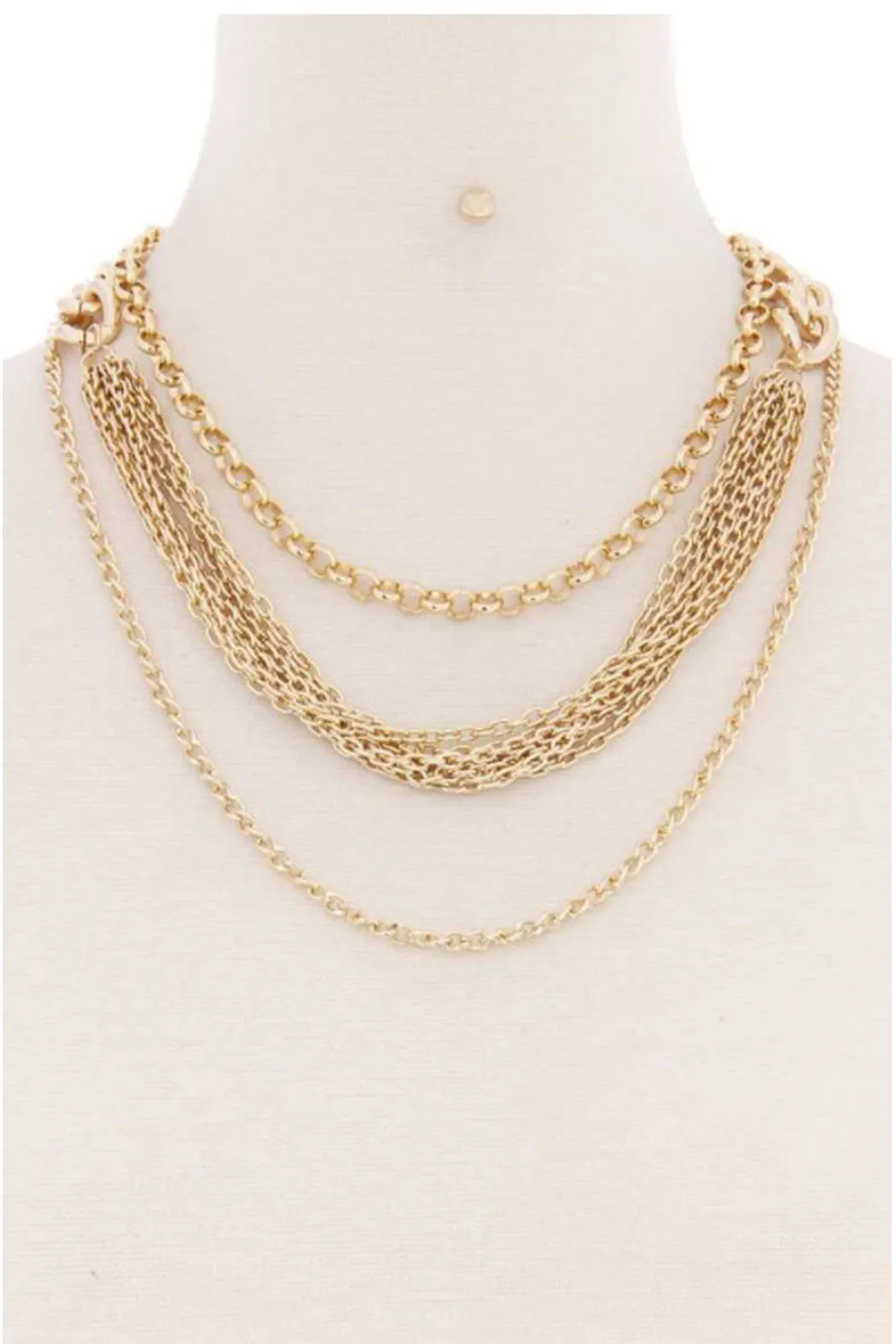 Multi Layer Chain Necklace