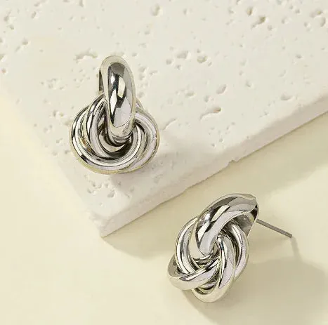 Multi-Layer Twist Earrings