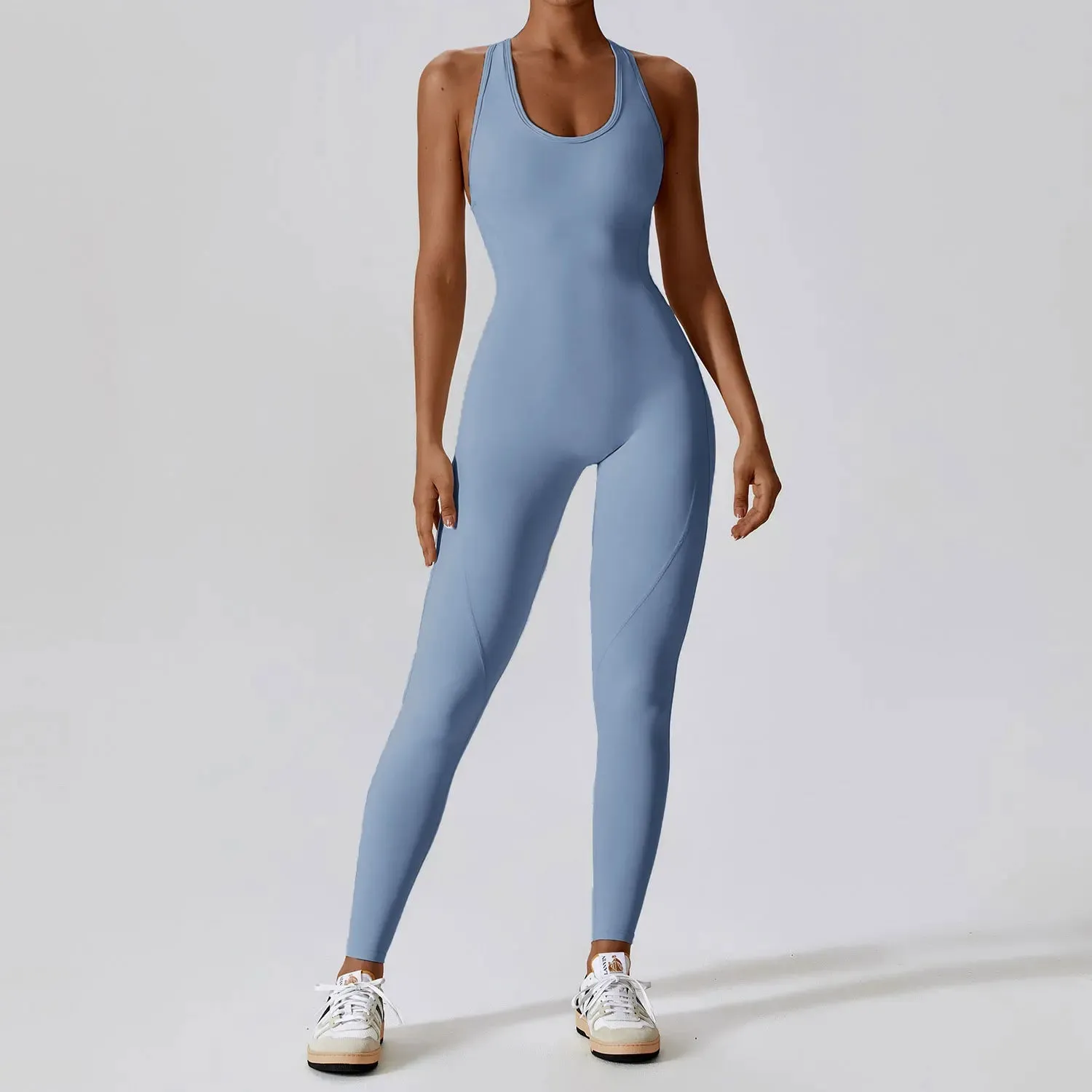 NCLAGEN Women’s Backless Gym Romper
