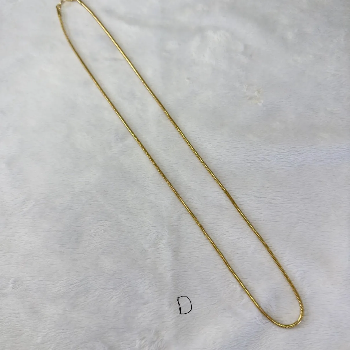 Necklace gold collection 2024