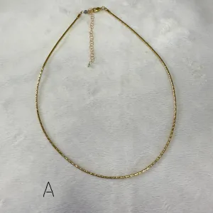 Necklace gold collection 2024