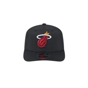 New Era Miami HEAT Black Performance Stretch Snapback