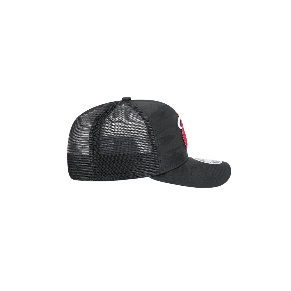 New Era Miami HEAT Camo Trucker Snapback