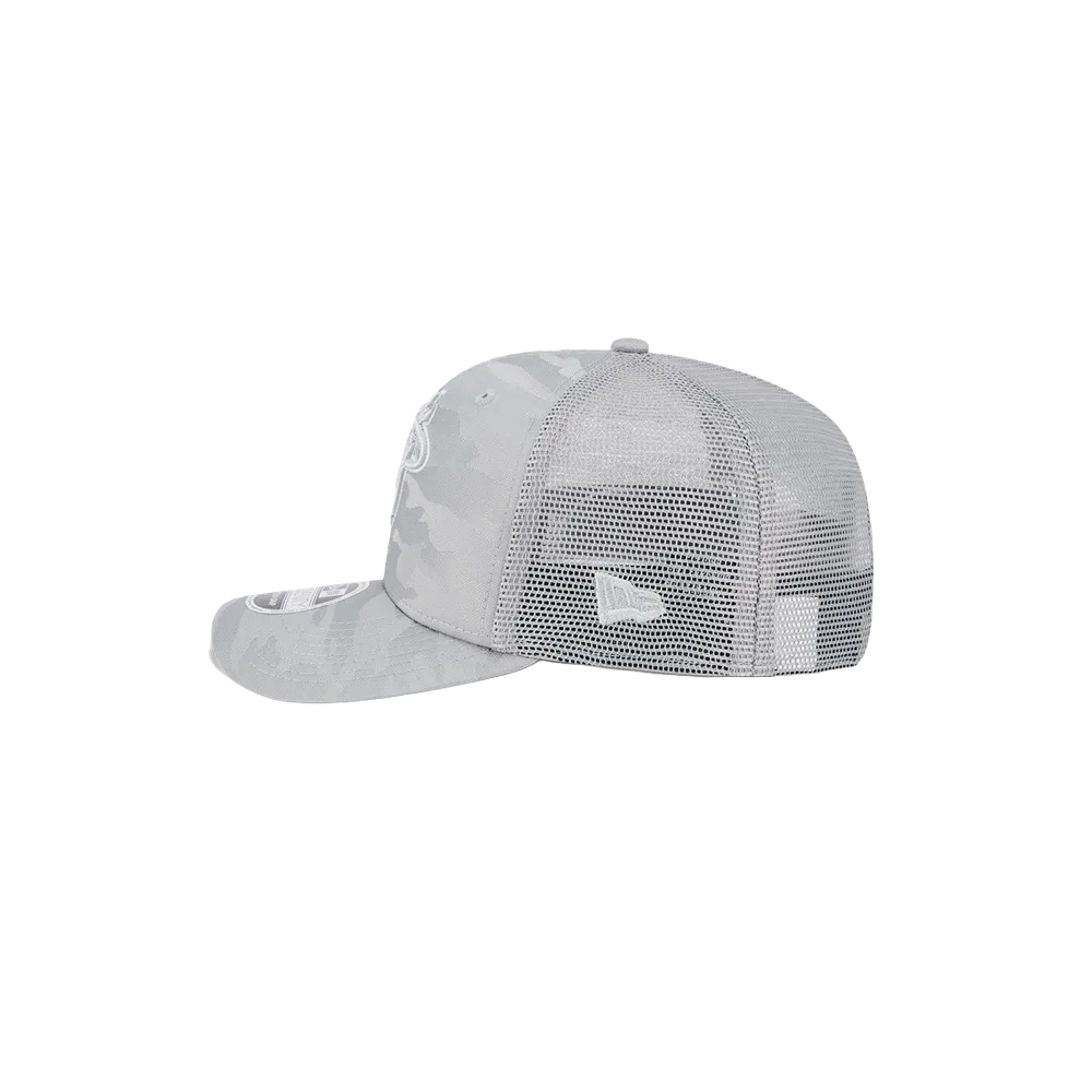 New Era Miami HEAT Grey Camo Trucker Snapback