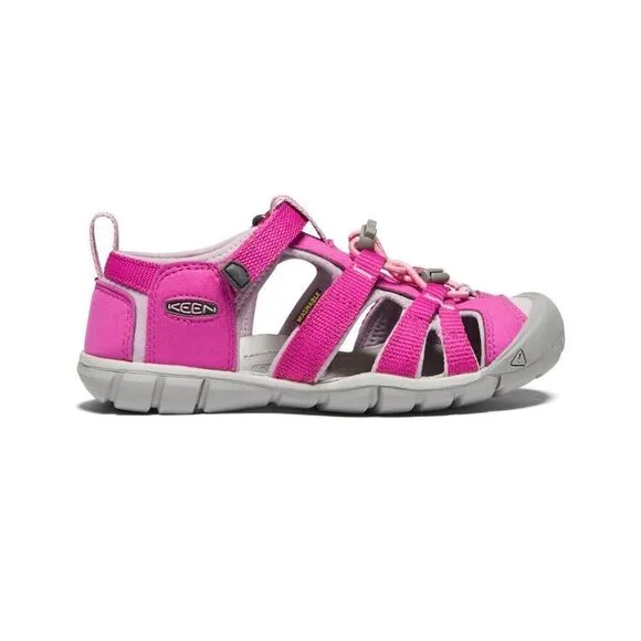 New KEEN SEACAMP II CNX SANDAL BERRY PINK YOUTH big birls  6 or WOMEN 7.5