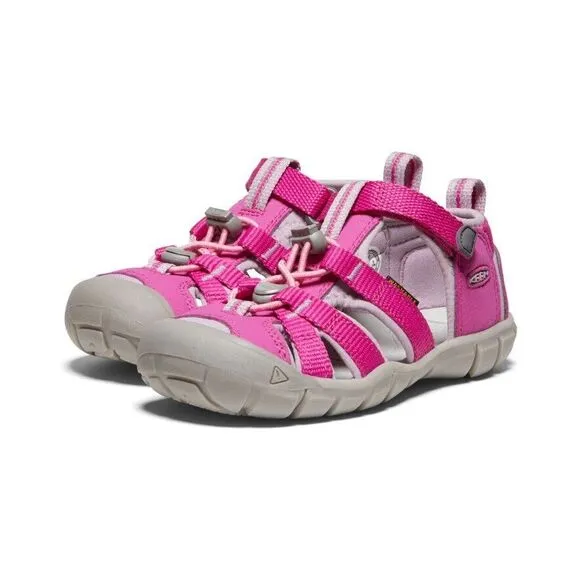 New KEEN SEACAMP II CNX SANDAL BERRY PINK YOUTH big birls  6 or WOMEN 7.5
