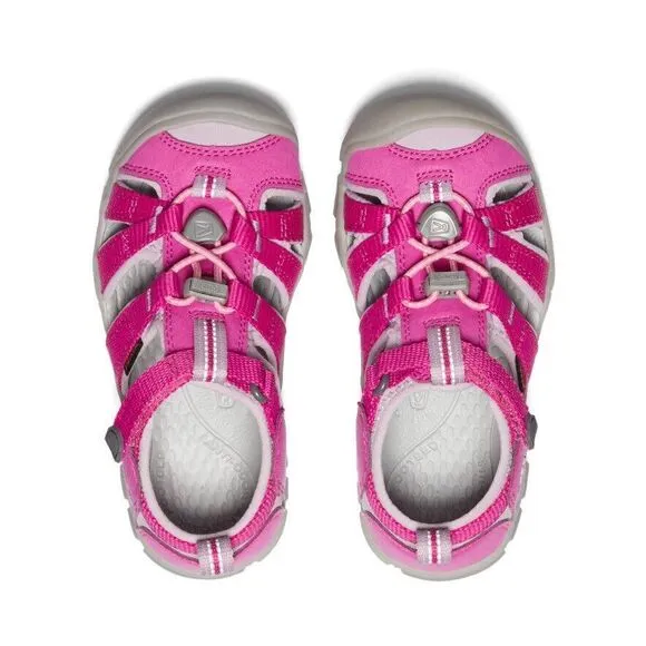 New KEEN SEACAMP II CNX SANDAL BERRY PINK YOUTH big birls  6 or WOMEN 7.5