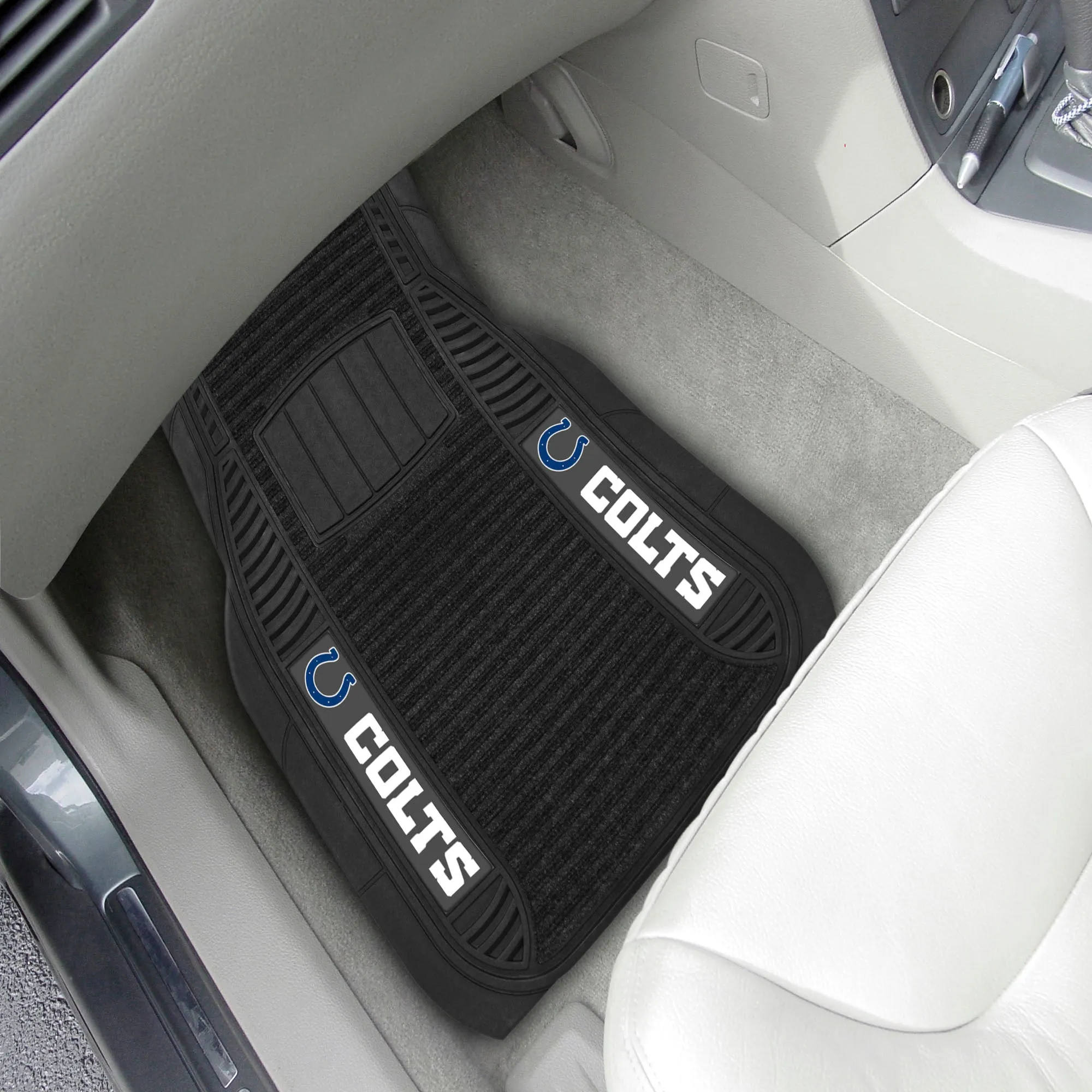 NFL - Indianapolis Colts 2-pc Deluxe Car Mat Set