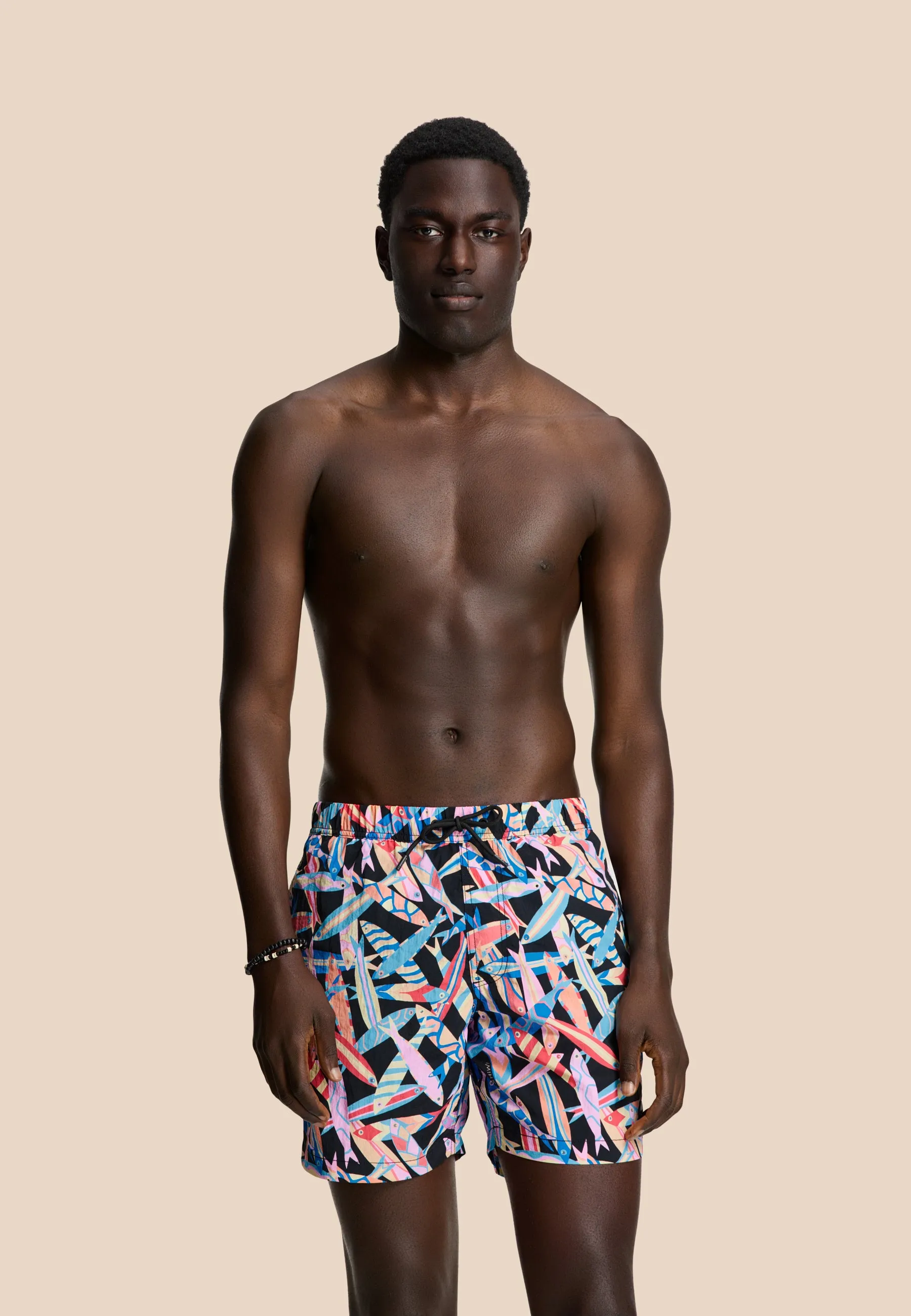 NICK QUICK DRY swim shorts fish | multicolour