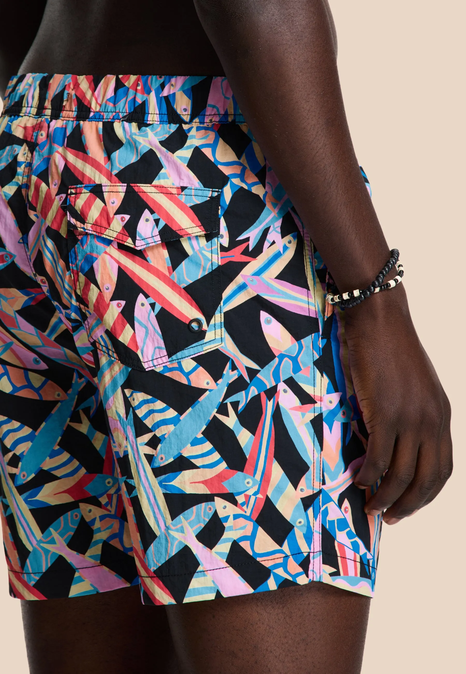 NICK QUICK DRY swim shorts fish | multicolour