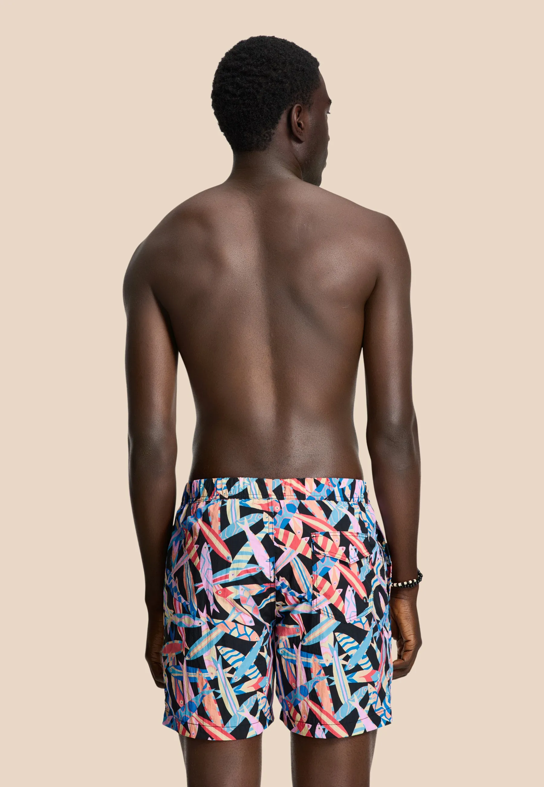 NICK QUICK DRY swim shorts fish | multicolour