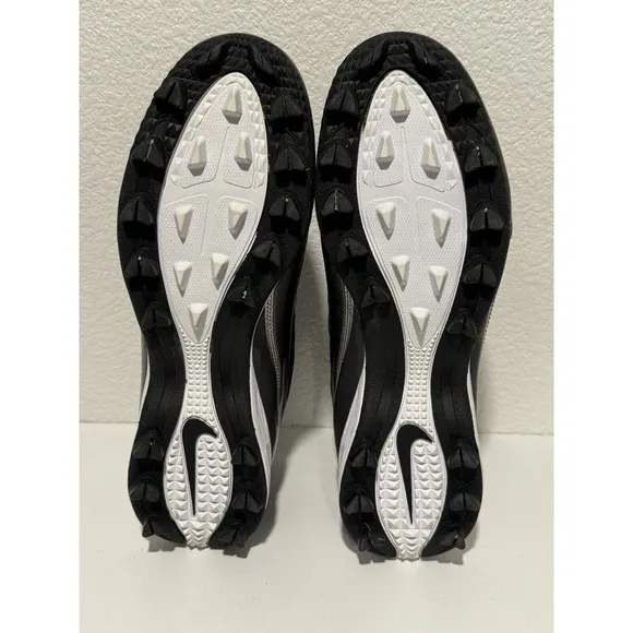 Nike Mens Landshark Football Cleats Sz 8.5 Black Mid Boots Shoes 511292-009