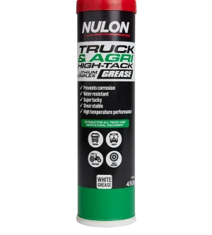 Nulon Truck and Agri High-Tack Lithium Complex Grease - 450g Cartridge
