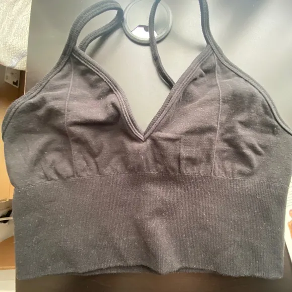 NWT Alo Yoga Delight Bralette Size Small Black