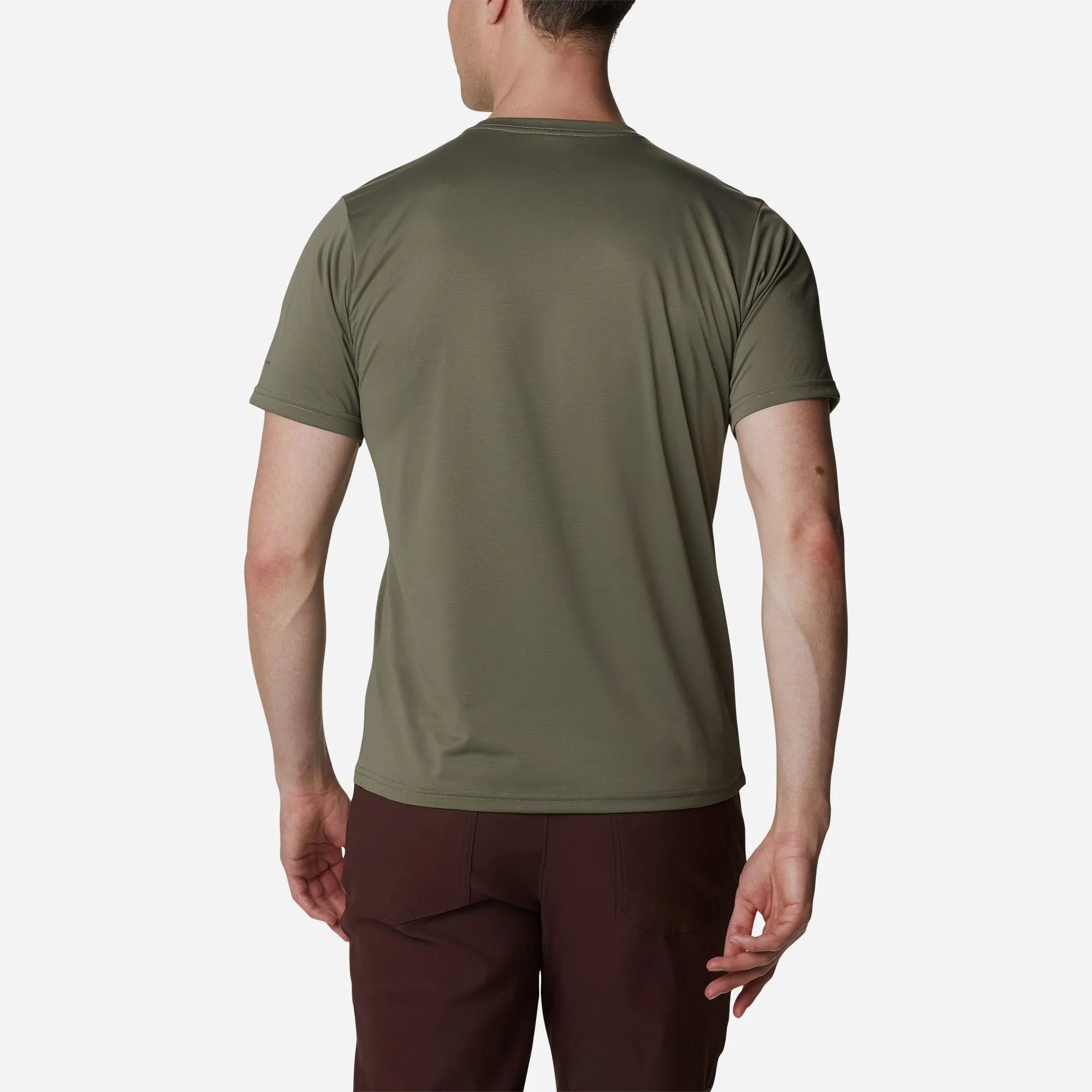 Áo Thun Ngắn Tay Nhanh Khô Nam Columbia Hike™ Crew - Xanh Quân Đội