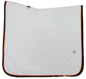 Ogilvy Dressage Pony Baby Pad - White/Orange/Black