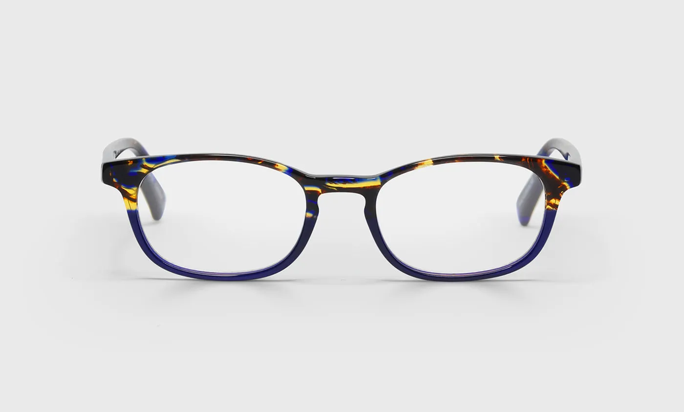 On Board Color 50 - Tortoise & Navy Front and Temples