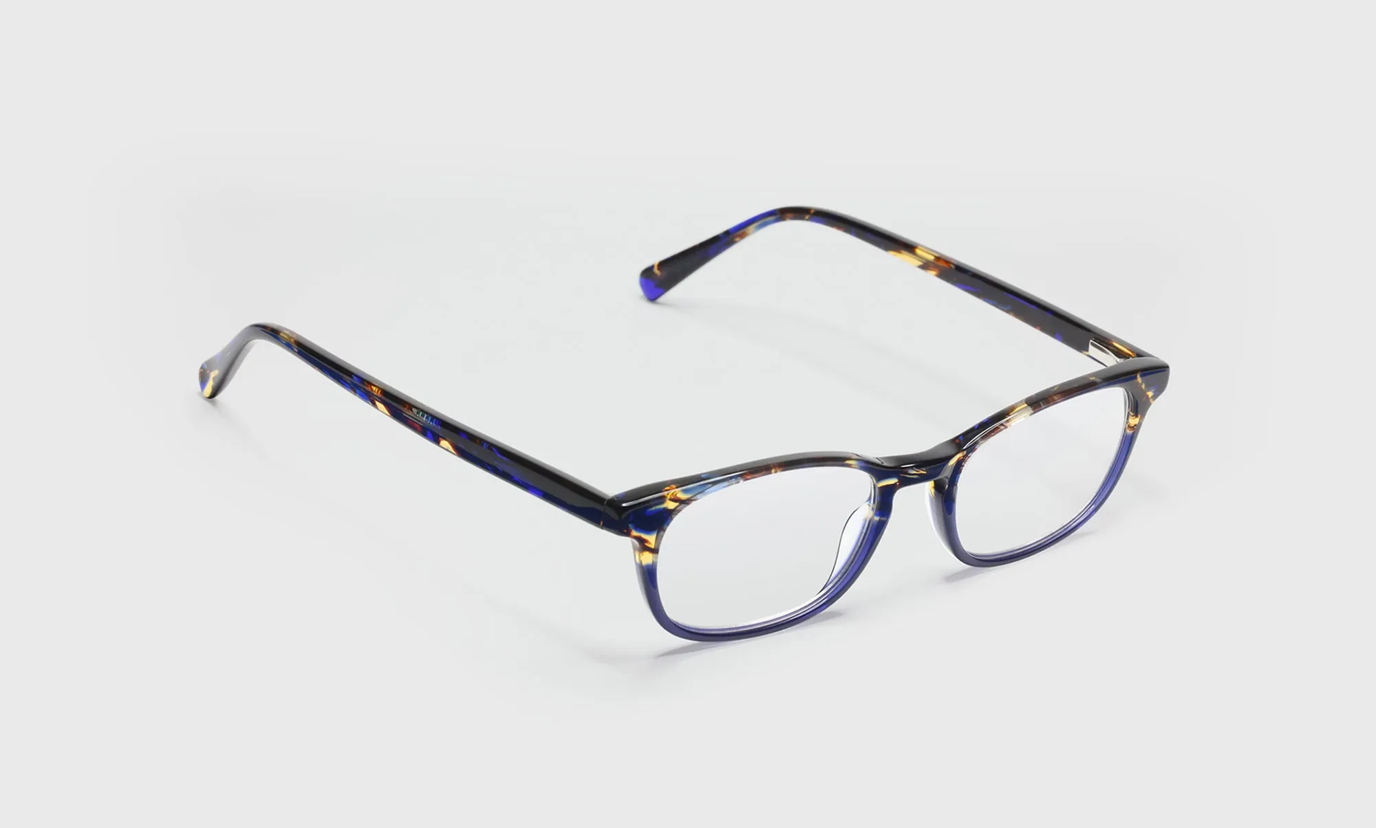 On Board Color 50 - Tortoise & Navy Front and Temples