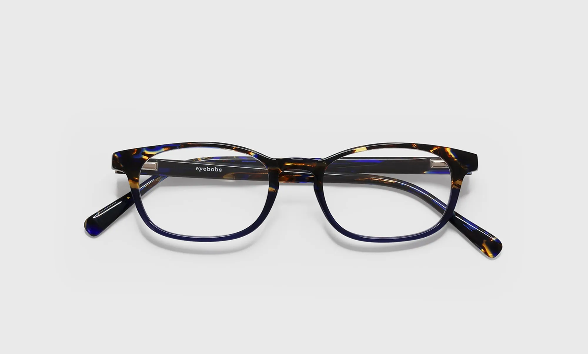 On Board Color 50 - Tortoise & Navy Front and Temples