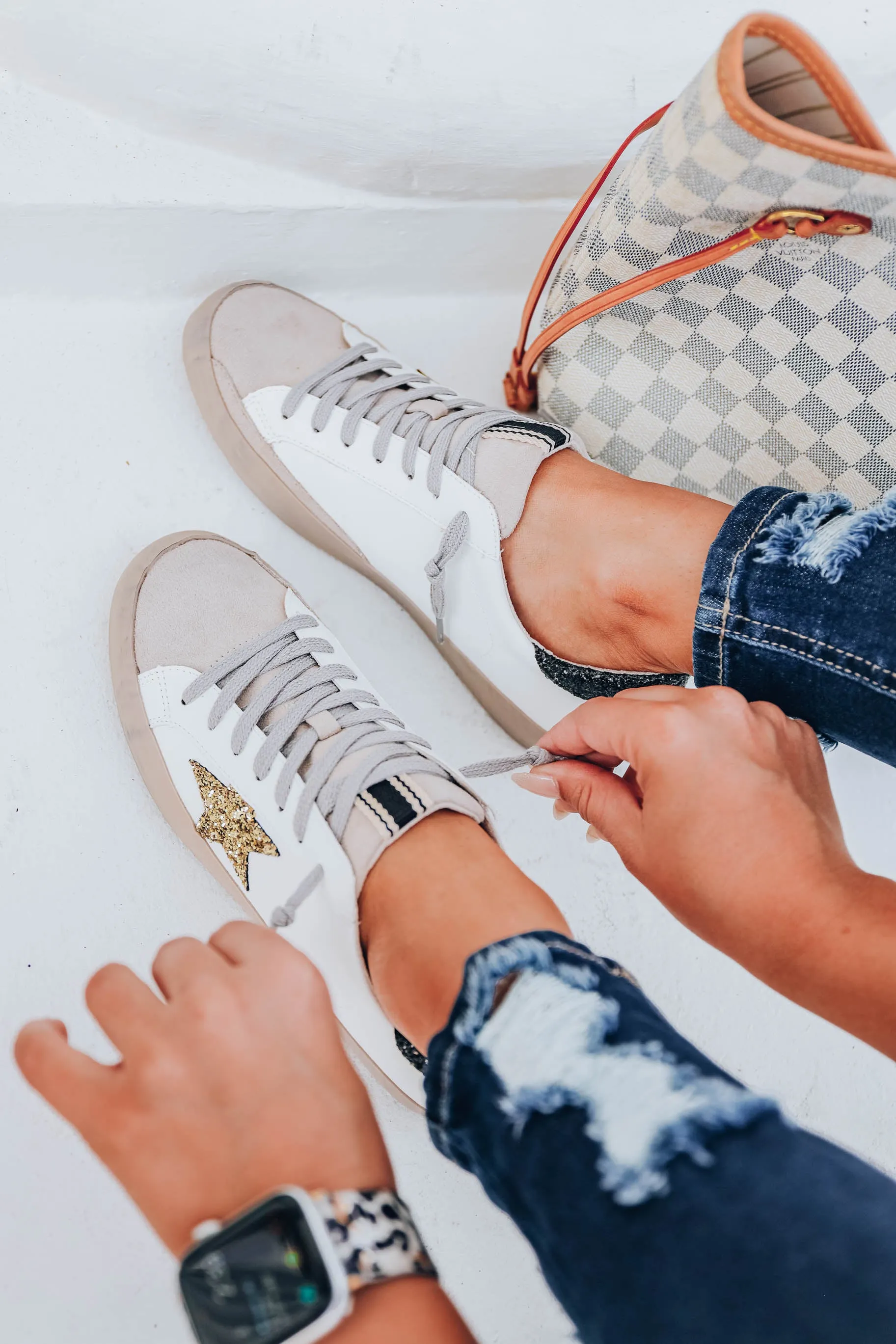 Pamela Sneaker by ShuShop - White