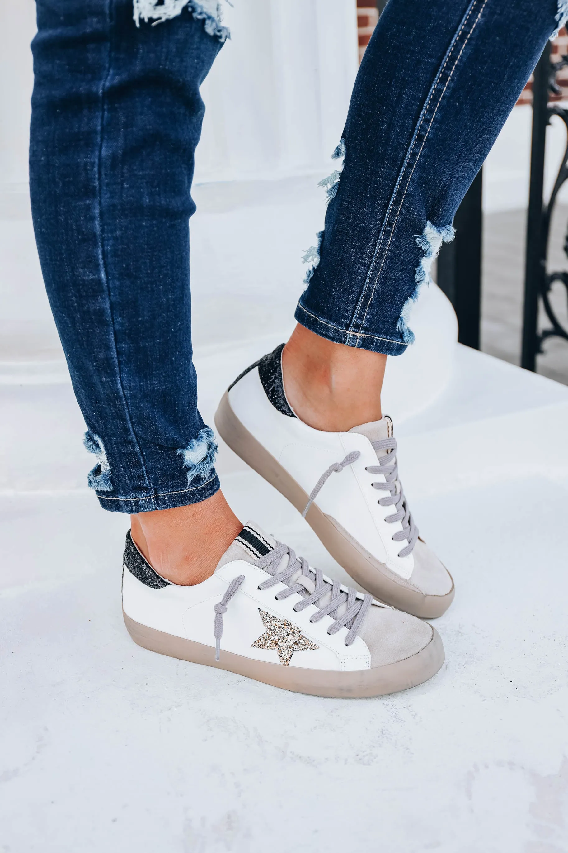 Pamela Sneaker by ShuShop - White