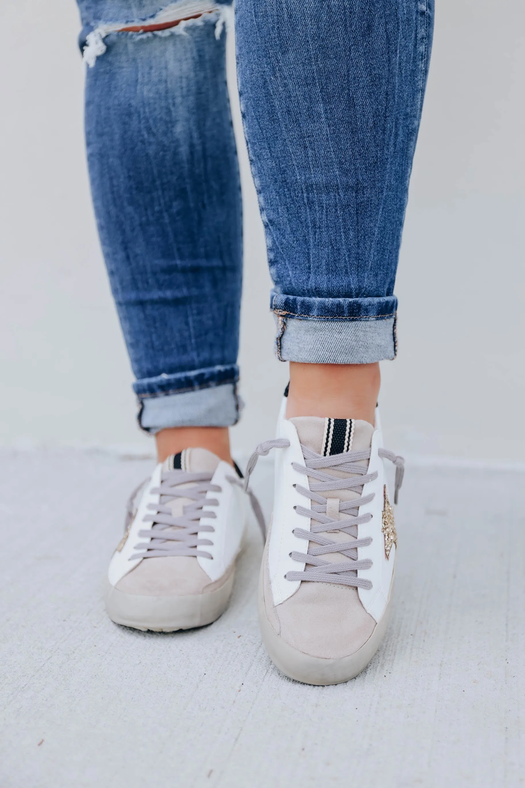 Pamela Sneaker by ShuShop - White