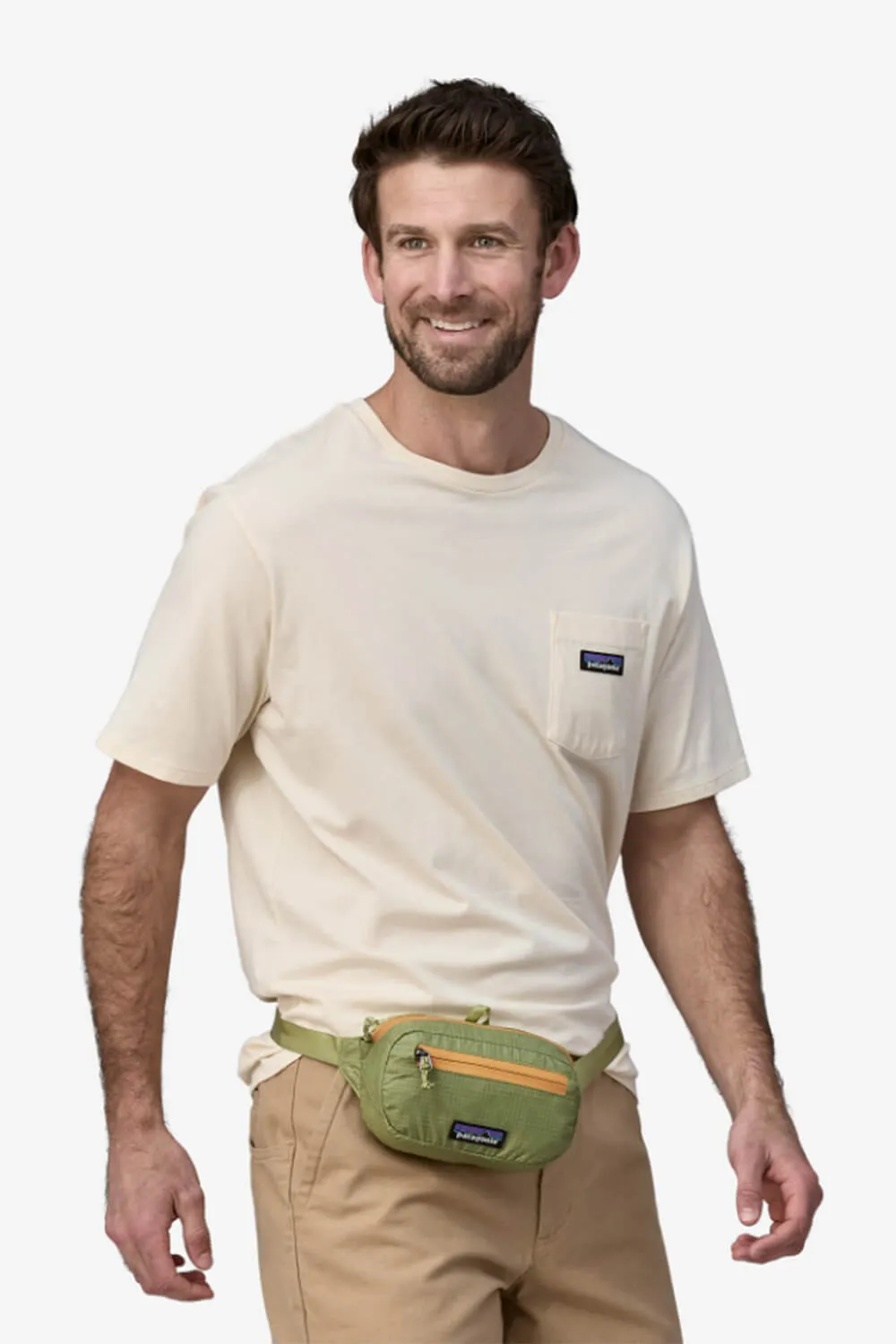 Patagonia Ultralight Mini Hip Pack in Buckhorn Green | 49447-BUGR