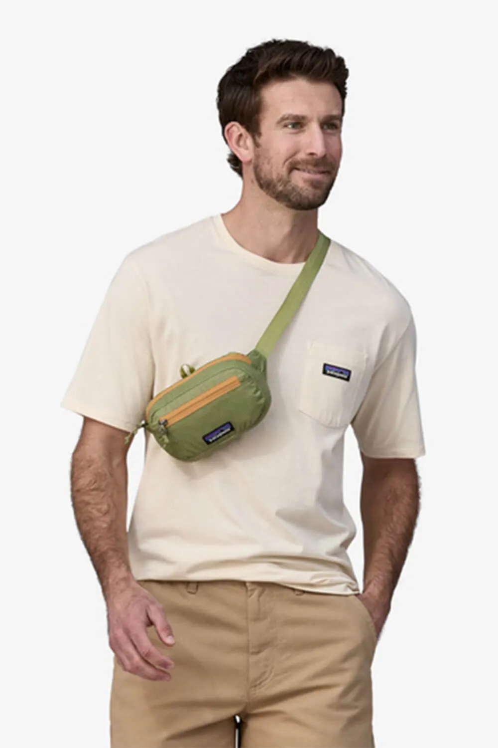 Patagonia Ultralight Mini Hip Pack in Buckhorn Green | 49447-BUGR