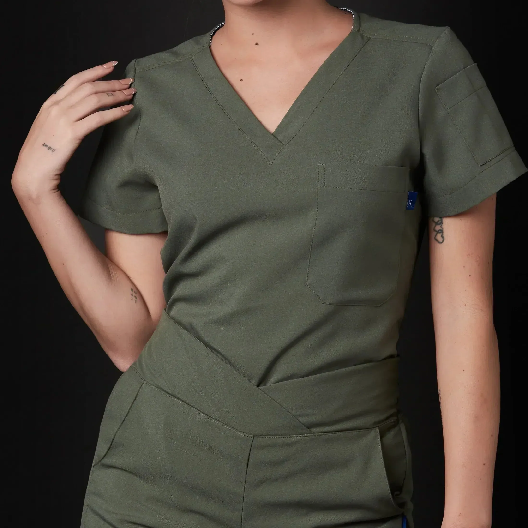 Pijama Quirúrgica de Mujer Tadao