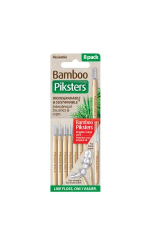 Piksters Bamboo Red Size 4 8Pk