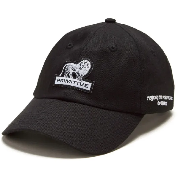 Primitive x Bob Marley Trenchtown Strapback Hat Black Gorra