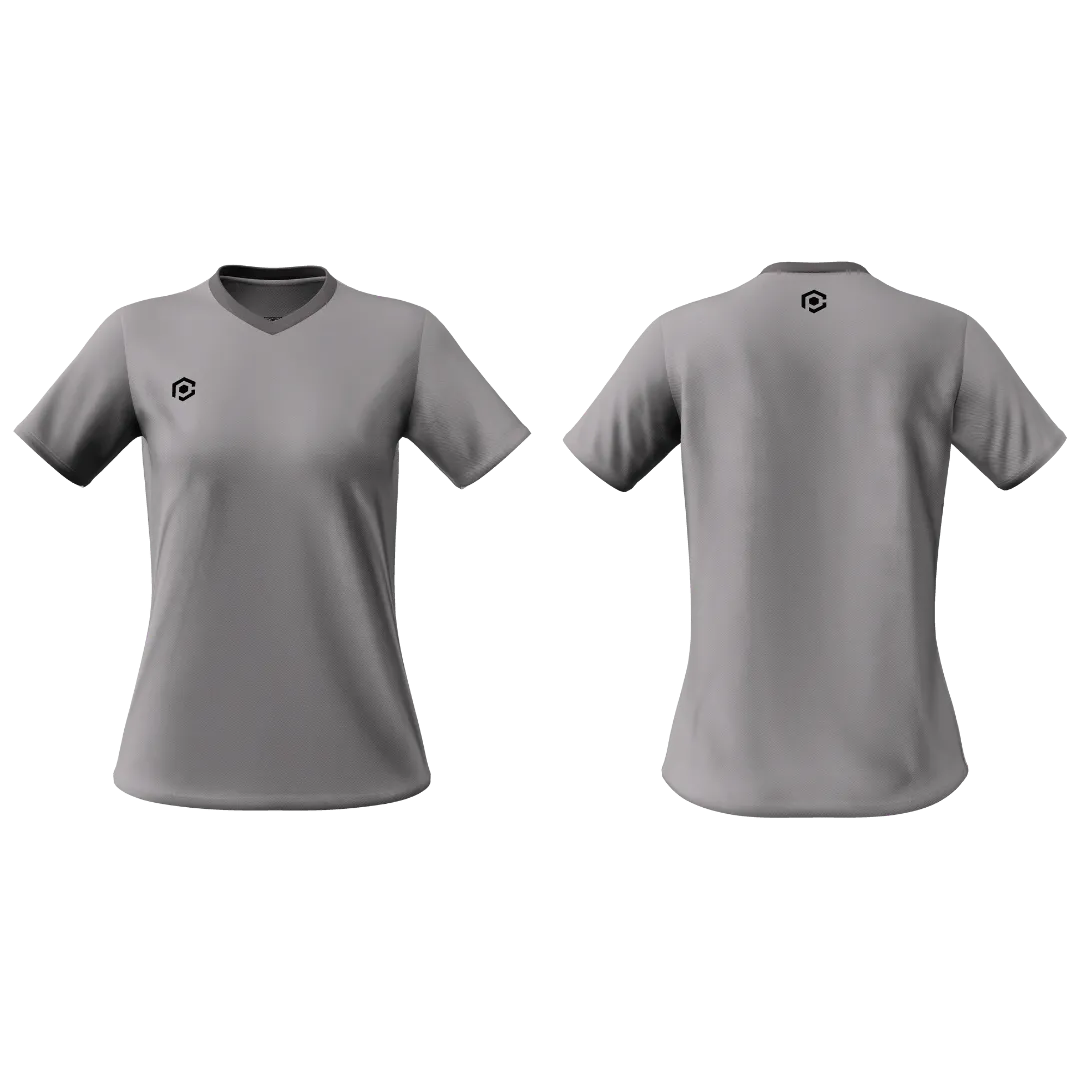 PRO-SELECT MICROPRO SHORT SLEEVE V-NECK - WOMEN