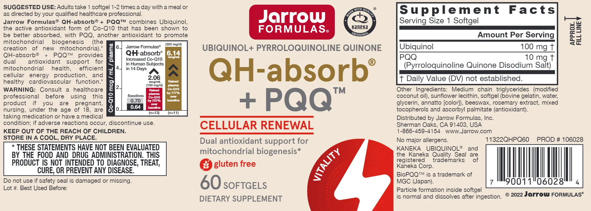 QH-absorb®   PQQ™