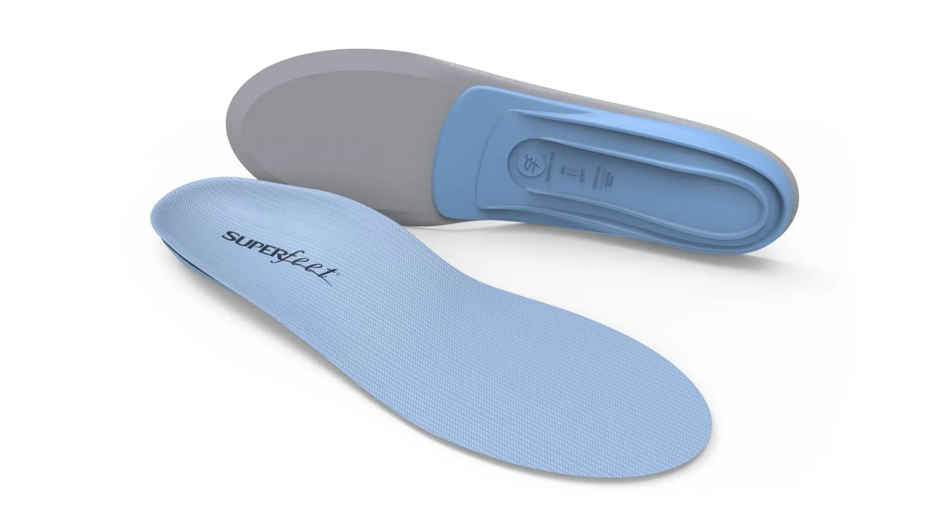 "BLUE" FIRM INSOLES DESIGNED FOR FLAT FEET