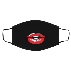 Red Lips Face Mask