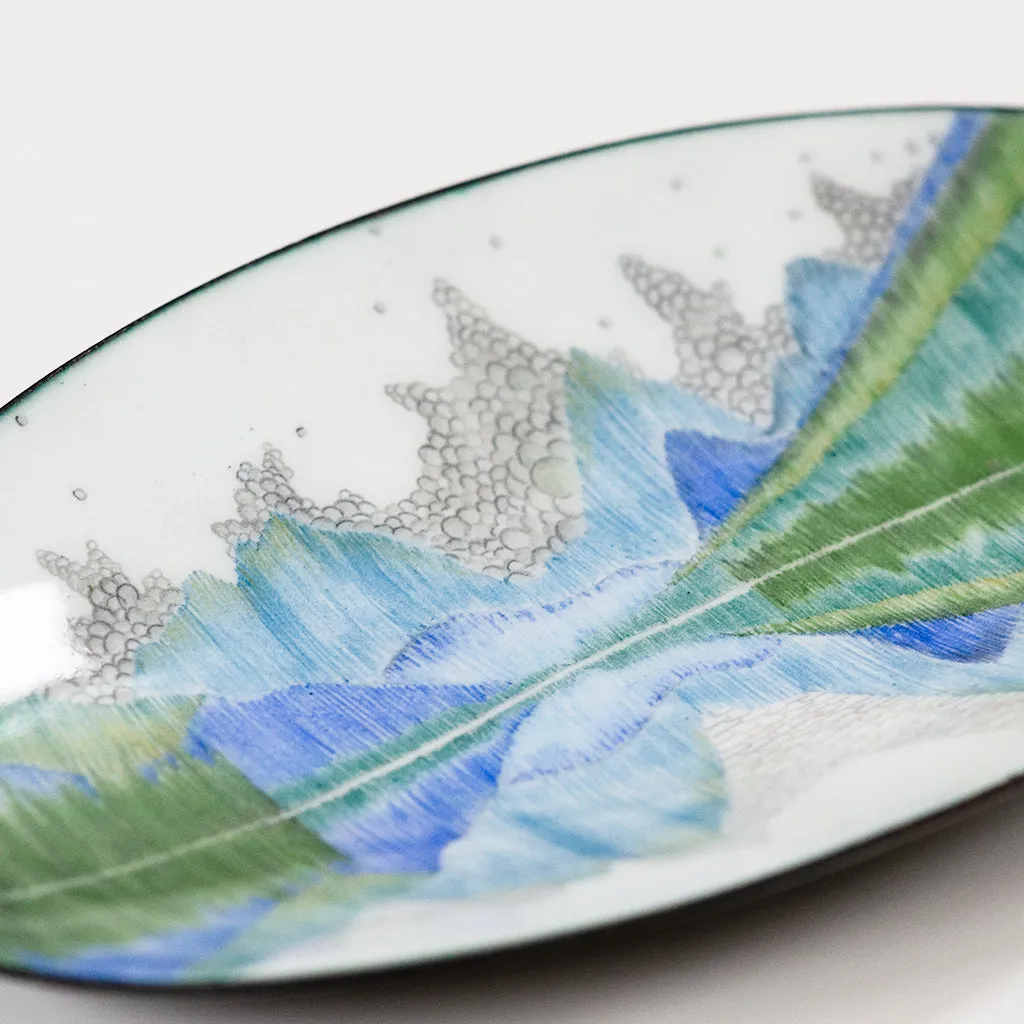 Reflect, enamel bowl