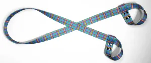 Rollerskate Together Skate Leash - Blue Plaid -