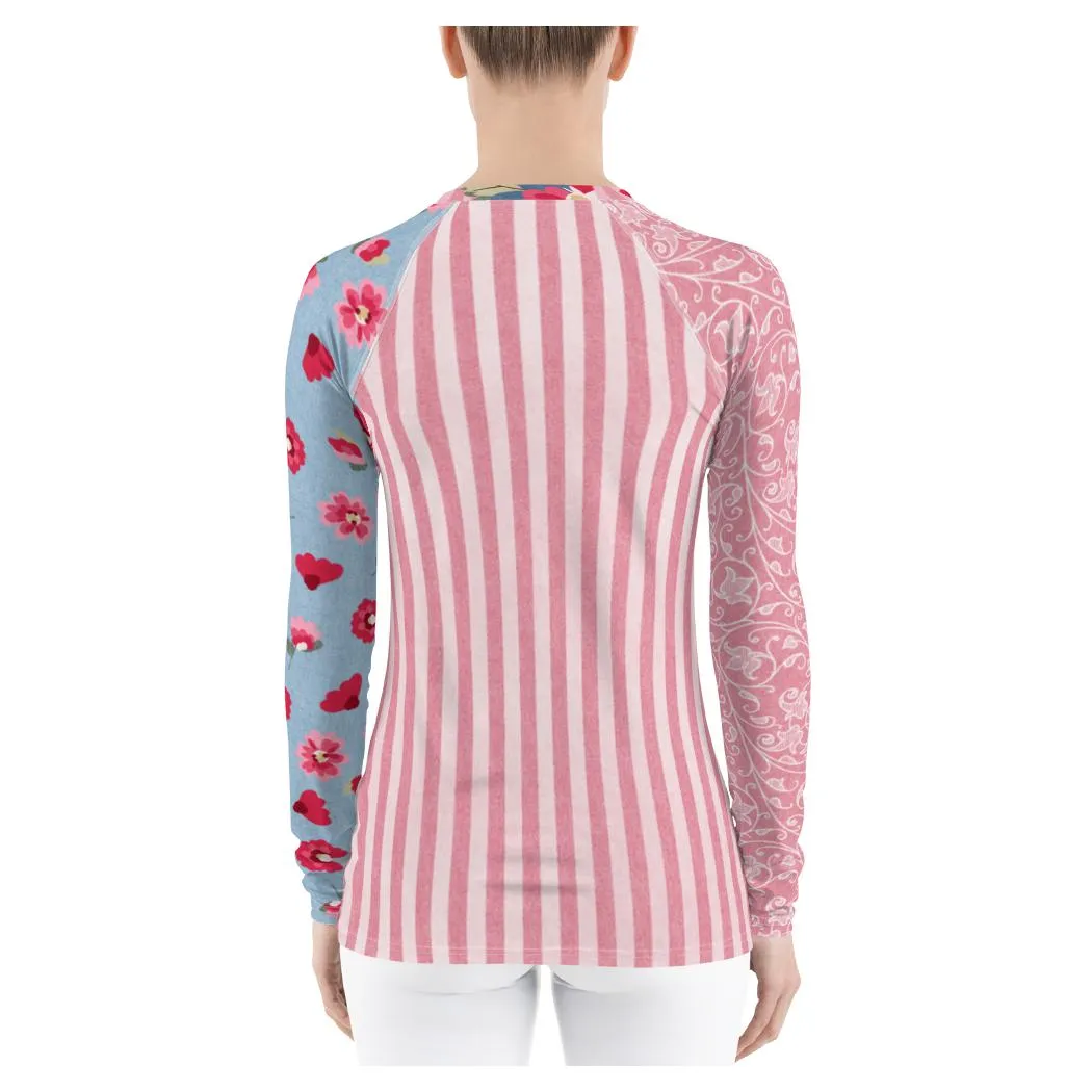 Rose Bloom Rash Guard