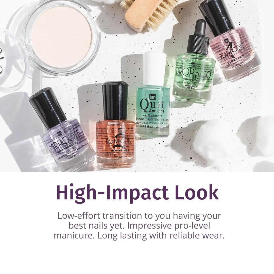 Rose Gold Polish & Quick Dry Polish Travel Set