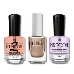 Rose Gold Polish & Quick Dry Polish Travel Set
