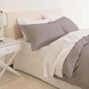 Royal Comfort - Balmain 1000TC Bamboo cotton Quilt Cover Sets (Queen) - Dove