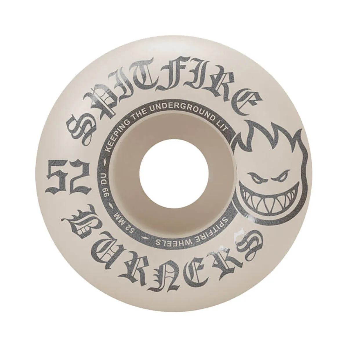 Ruedas Skate Spitfire Burner 99DU 52mm Pack 4