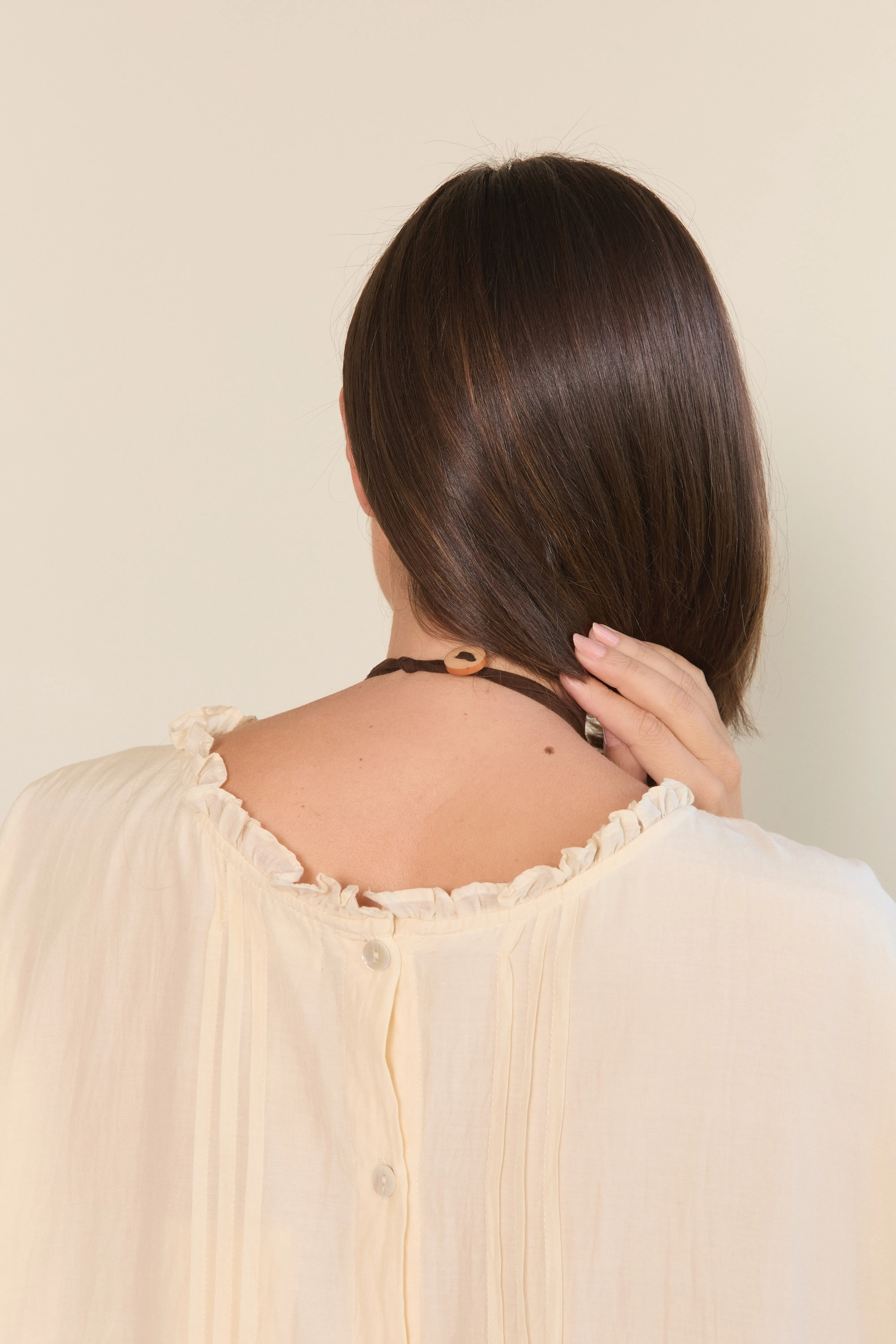 Rustic Voyage Necklace in Beige