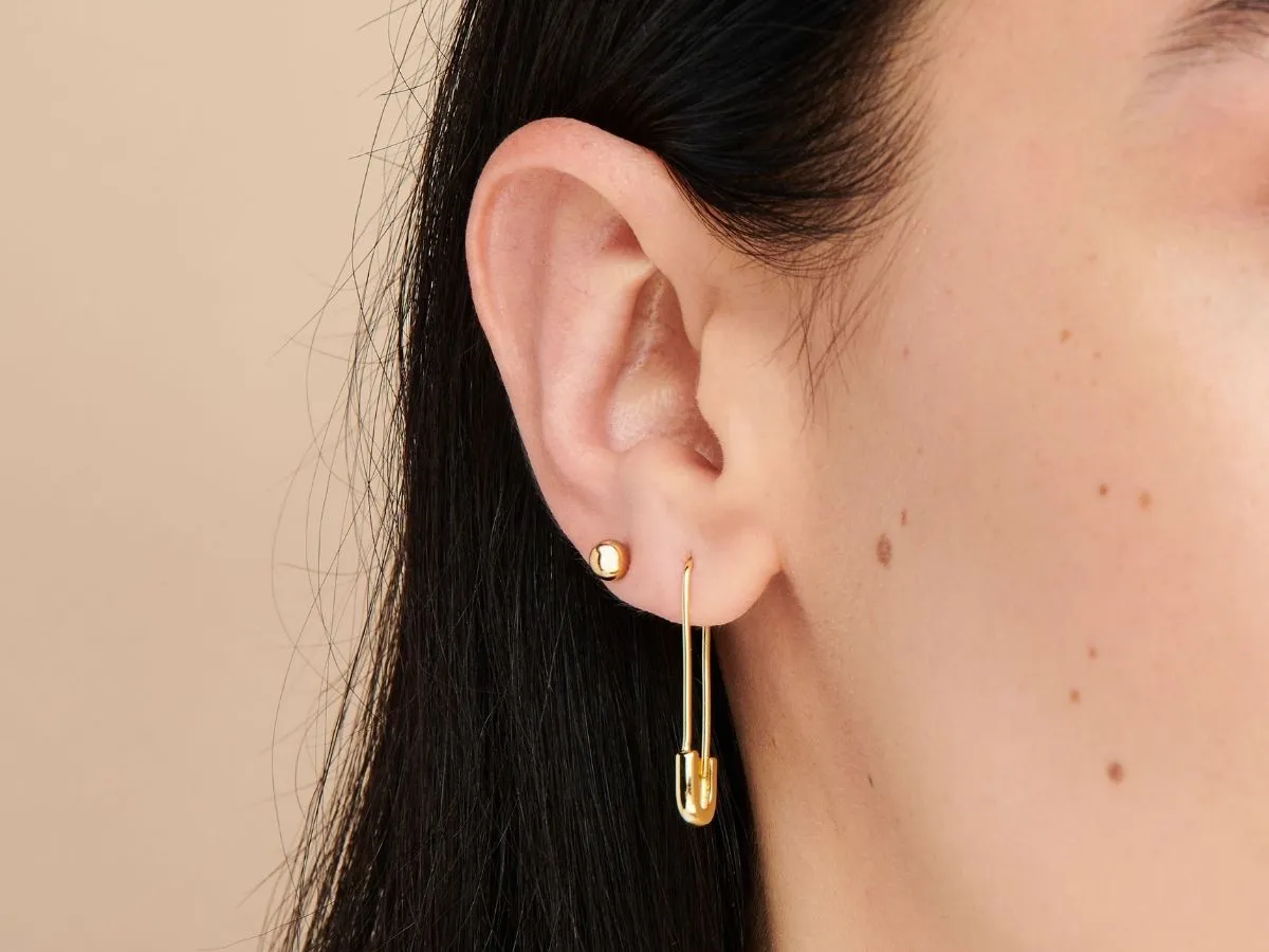 Safety Pin Earrings