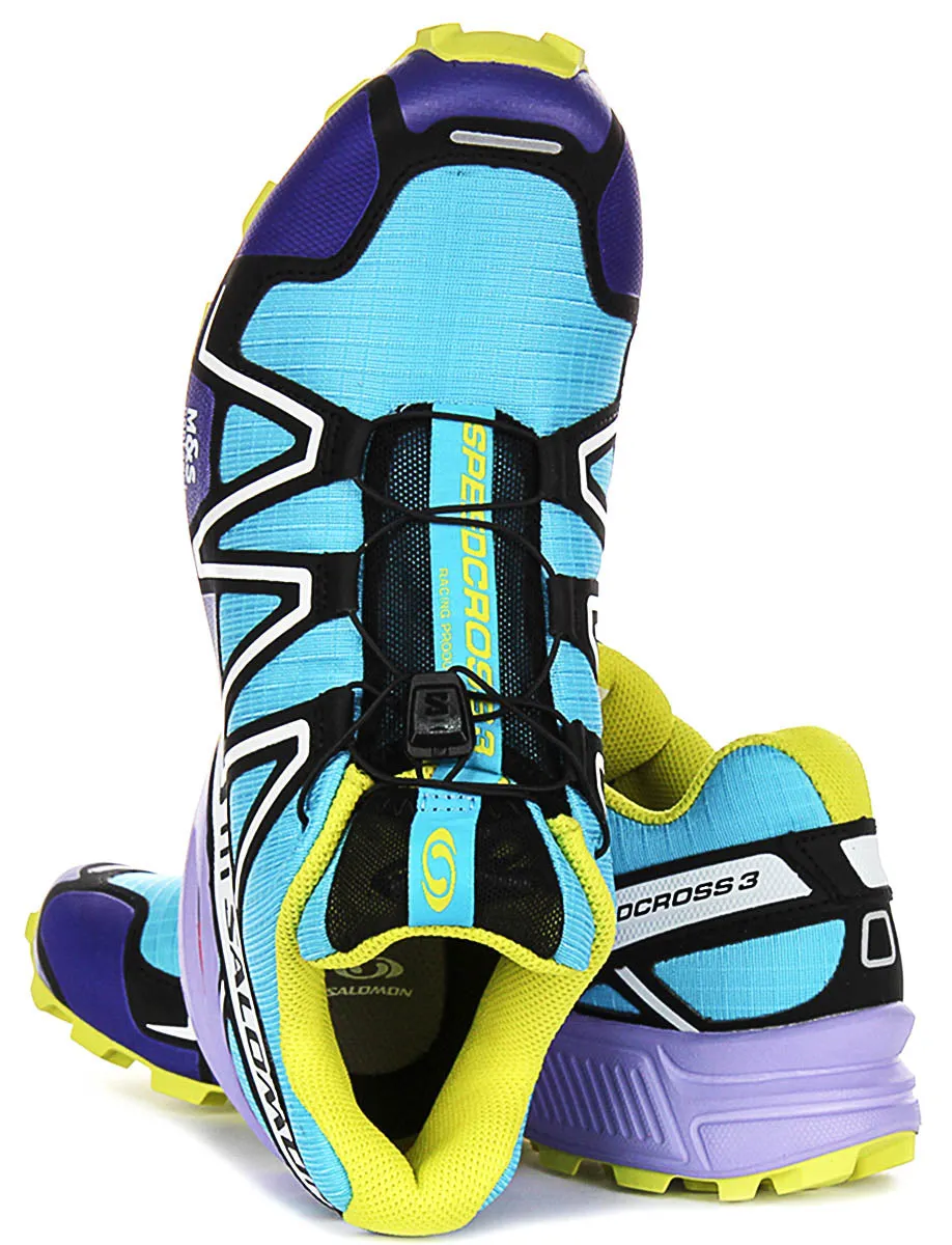 Salomon Speedcross 3 In Blue Purple