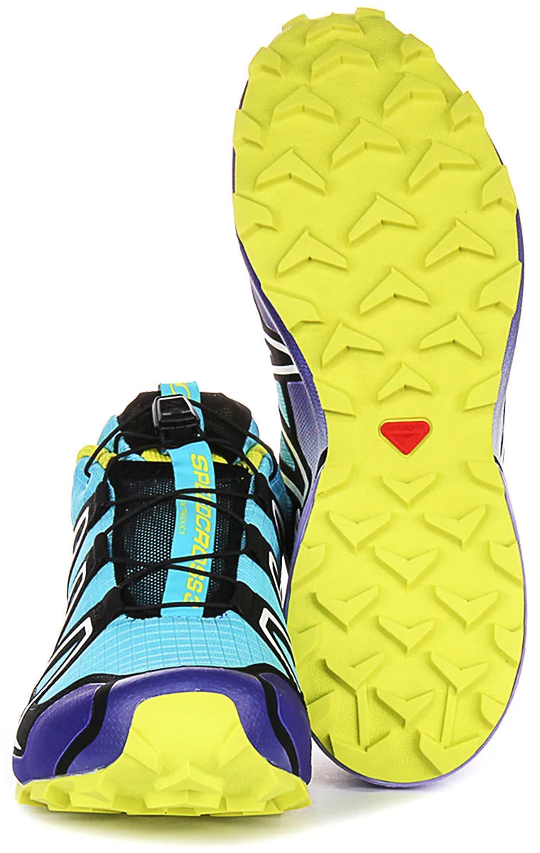 Salomon Speedcross 3 In Blue Purple