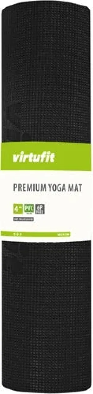Saltea Yoga VirtuFit Premium- 183 x 61 x 0,4 cm -Negru