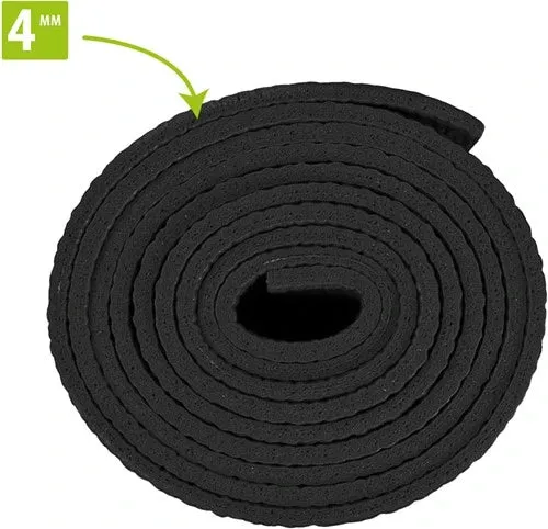 Saltea Yoga VirtuFit Premium- 183 x 61 x 0,4 cm -Negru