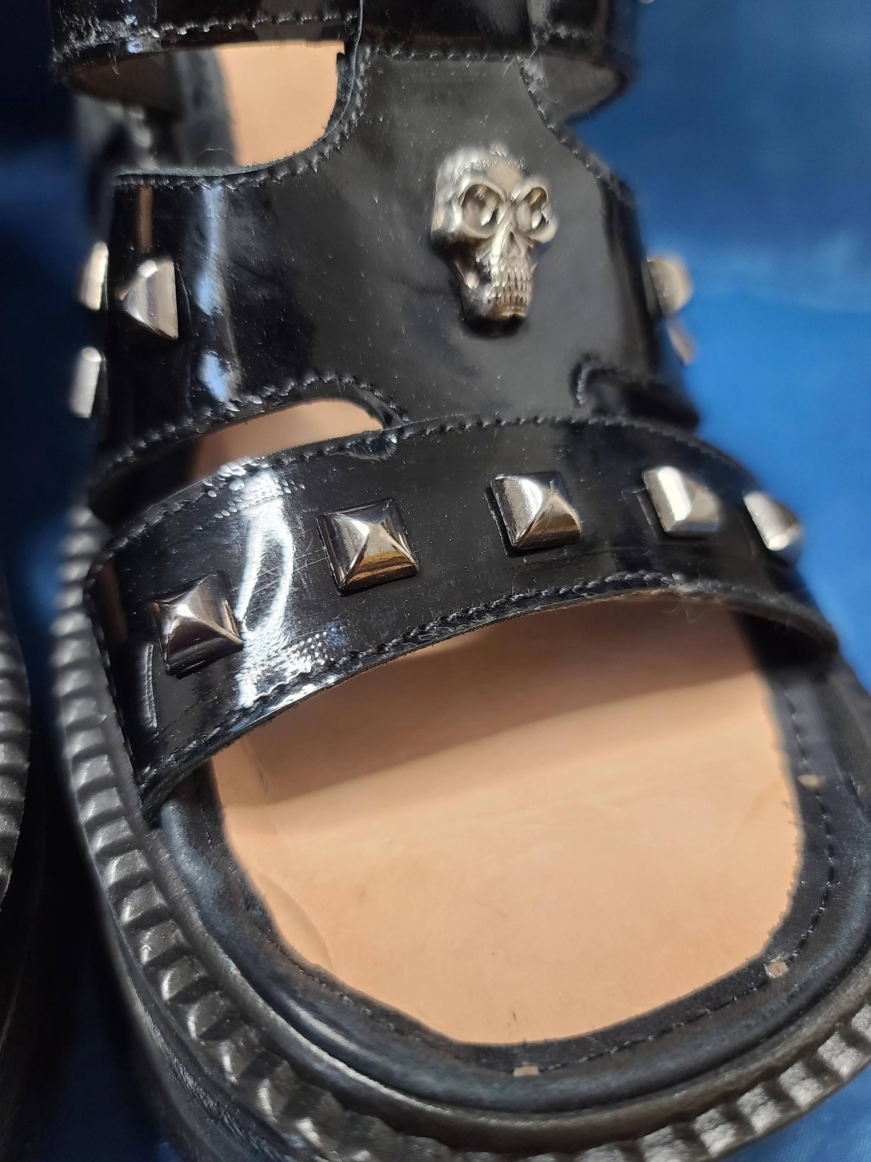 Sandales New Rock gothic